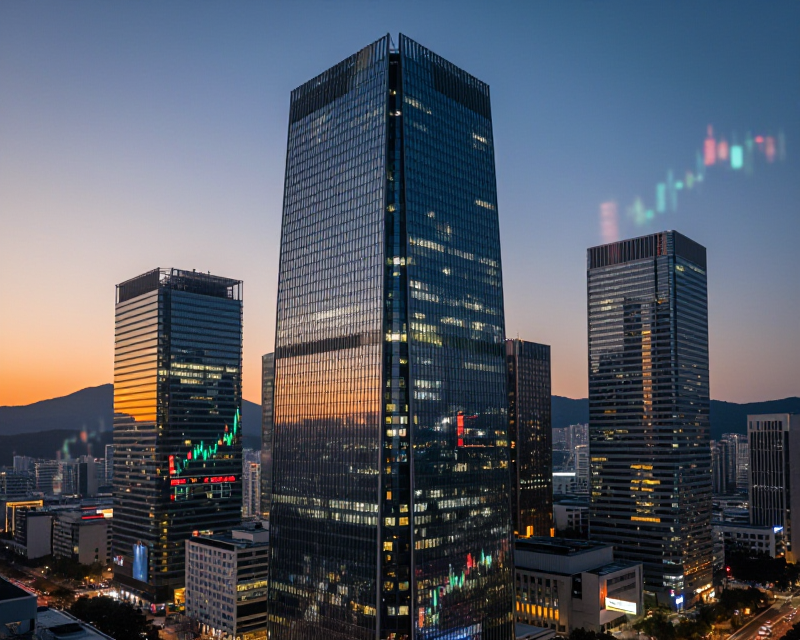 Financial District Twilight