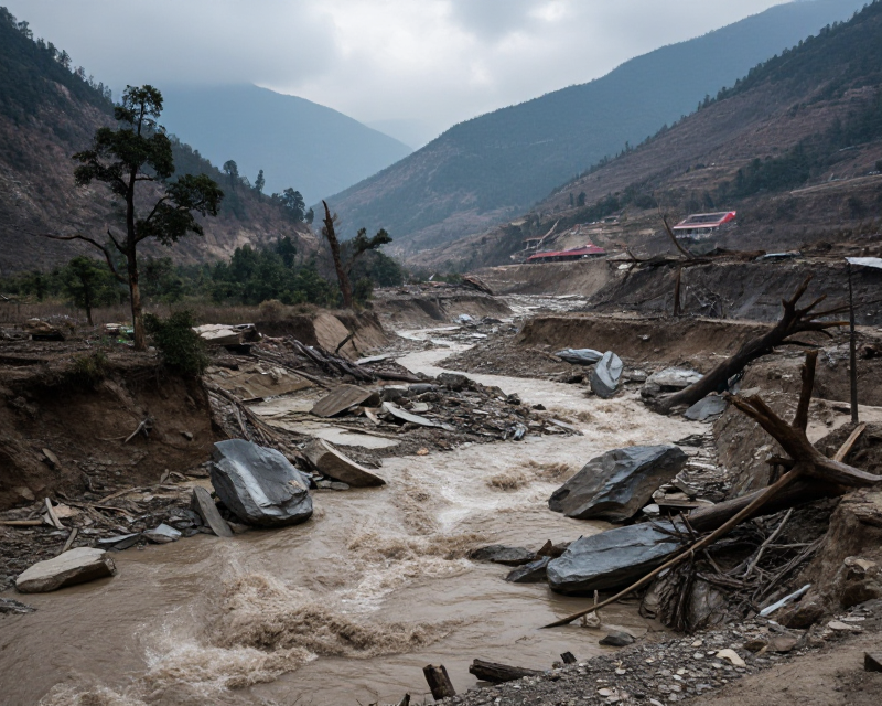 Nepal Flood Aftermath