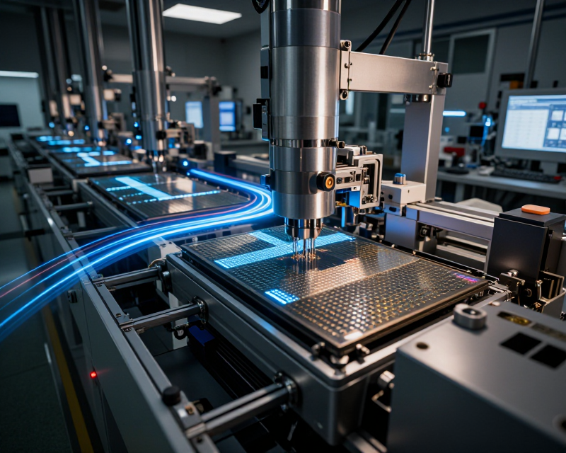 Futuristic Semiconductor Cluster Vision