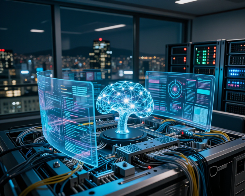 Cybersecurity AI Visualization