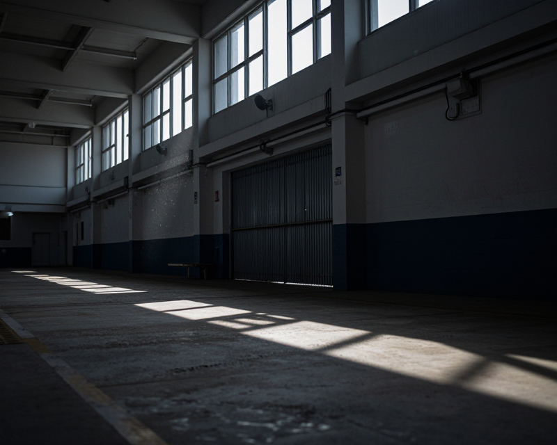 Olympic Handball Gymnasium Hallway