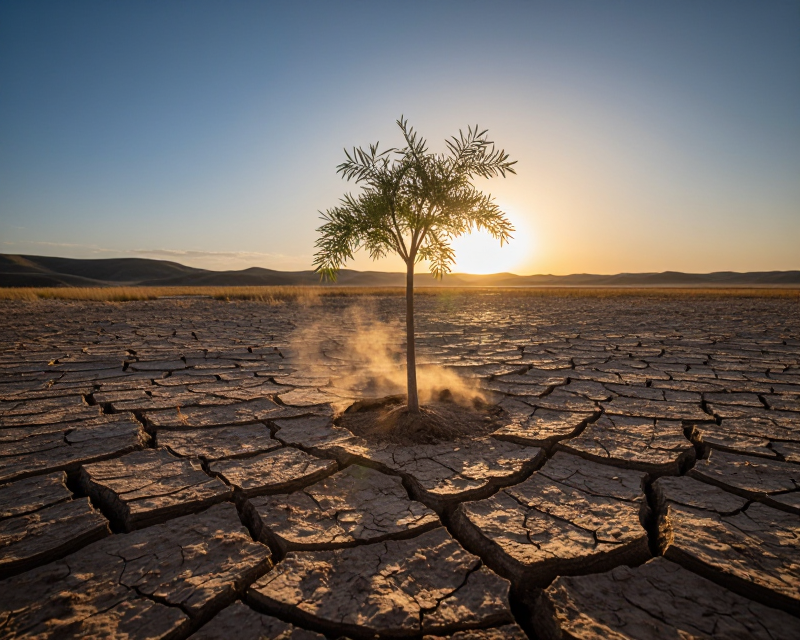 Resilient Greenery in the Mongolian Steppe