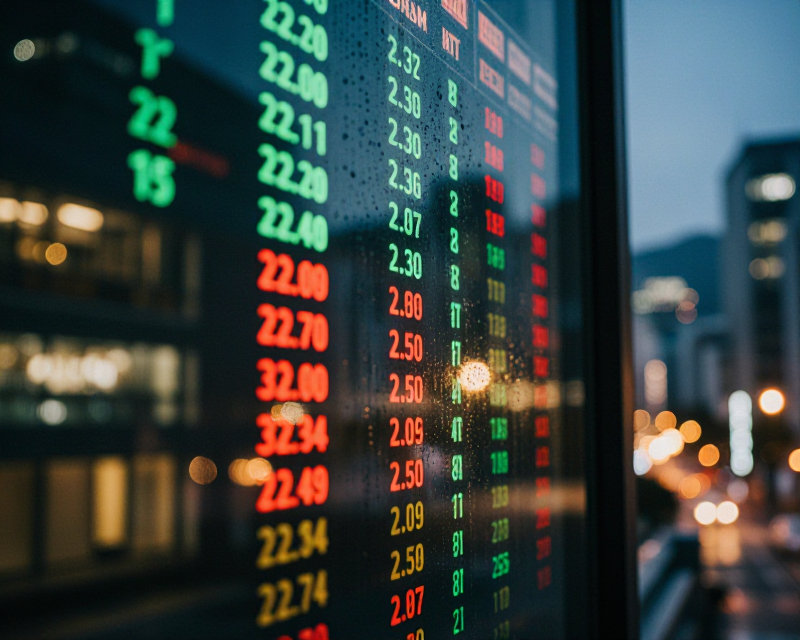 Stock Market Reflection in Seoul