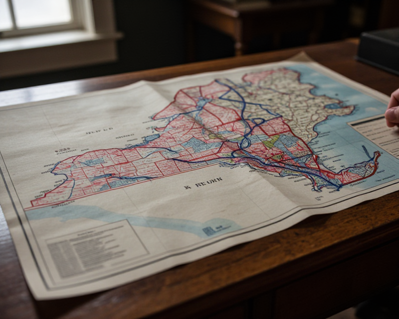 Political Redistricting Concept