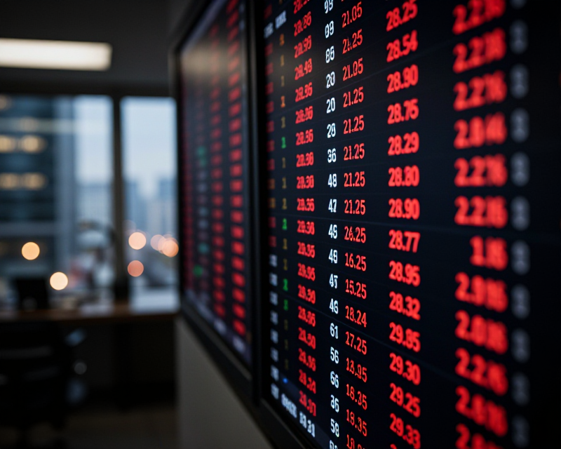 Stock Market Decline Atmosphere